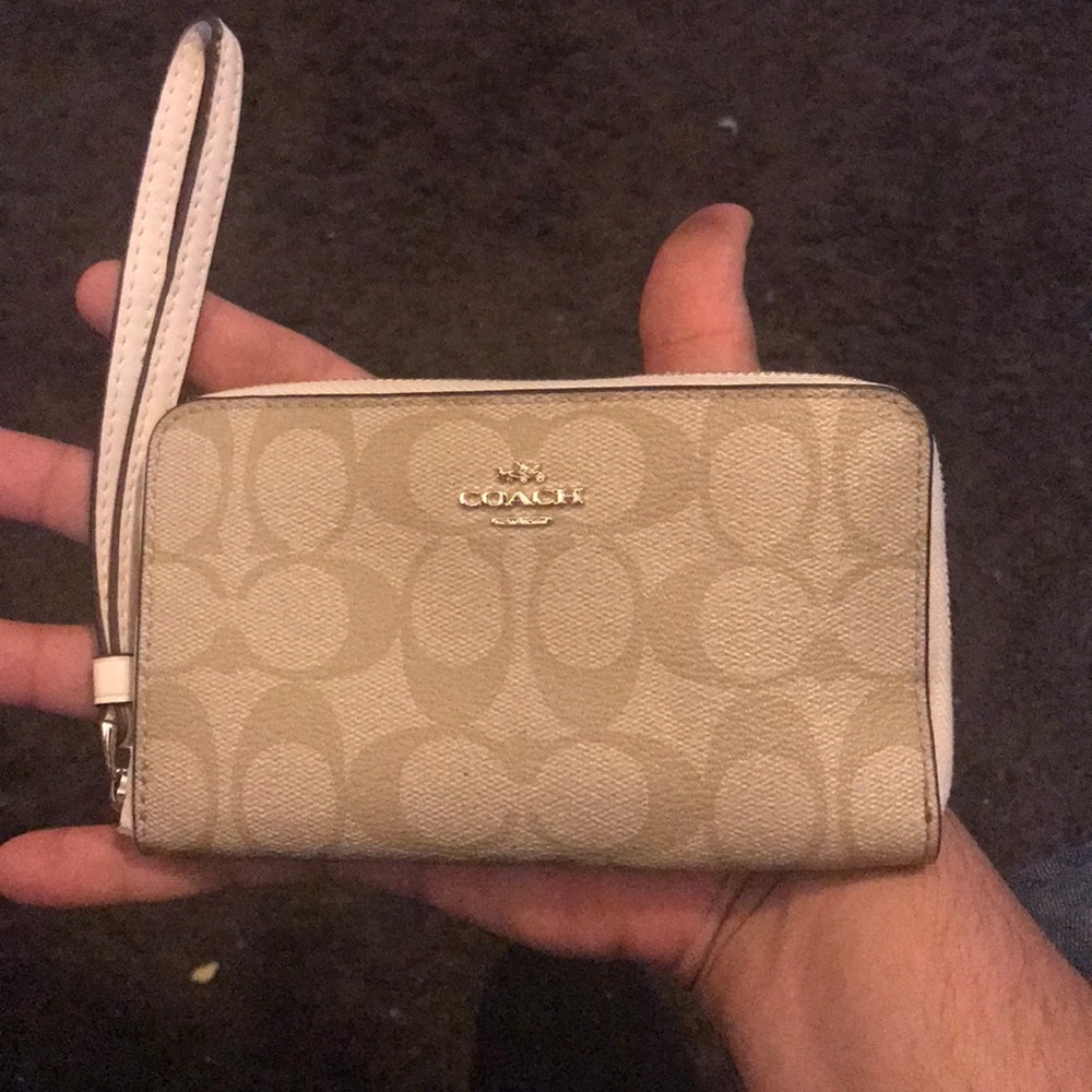 Coach wrist wallet